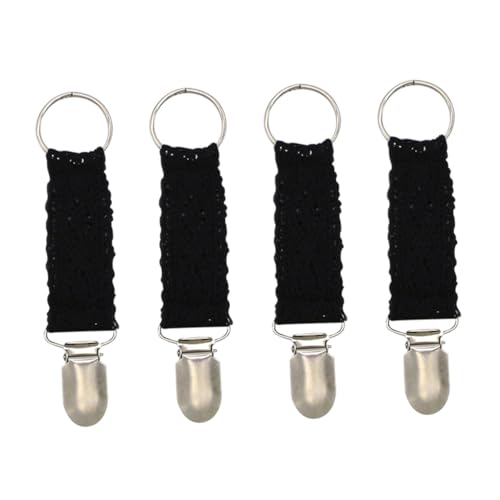 PartyKindom 4 Stück Teiliges Hutclips aus Langlebigem Material Tragbare Multifunktionale Bag Clamp für Reise Vielseitiger Lace Hat Clip zur Befestigung von Handschuhen und Taschen Unterwegs von PartyKindom