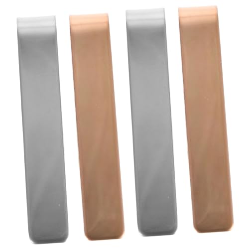 PartyKindom 4 Stück Teiliges Krawattenklammern mit Spiegel und Roségoldfarben Minimalistisches Design Starke Fixierung Business und Formelle Anlässe Herren Accessoire für Ordentlichen Look von PartyKindom