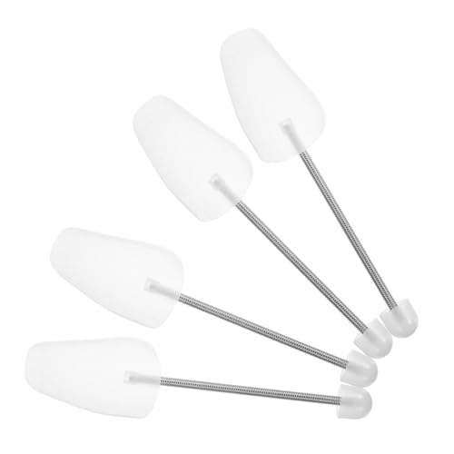 PartyKindom 4 Stück Teiliges Verstellbares Schuhdehner für Damen Federunterstützt aus Transparentem Kunststoff Formstabil für Füße Geeignet für Sneaker Stiefel Schuharten Erhöht Tragekomfort von PartyKindom