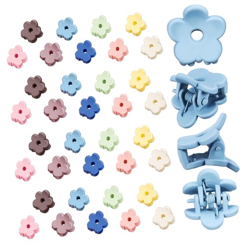PartyKindom 40 Stück Blumen-mini-haarspange Bestickt Mädchen Klaue Haarklammern Klein Haarspangen Dekorativ Clips Haarspangen Frauen Bobby Haarkrallen Blau Winzig Plastik PartyKindom 40 Stück Blumen-mini-haarspange Bestickt Mädchen Klaue Haarklammern Klein Haarspangen Dekorativ Clips Haarspangen Frauen Bobby Haarkrallen Blau Winzig Plastik von PartyKindom