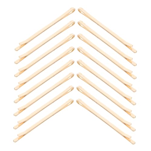 PartyKindom 40 Stück Teiliges Metall Haarspangen Goldfarbene DIY Haarclips Robust Wiederverwendbar Haarnadeln Zubehör Für Damen Frauen Zur Haarstyling Kreativen Gestaltung von PartyKindom