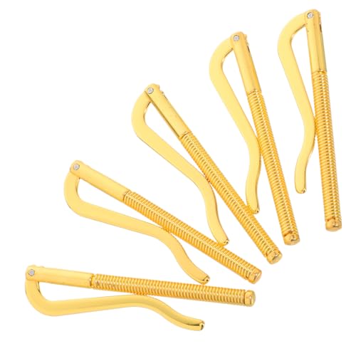 PartyKindom 5 Stück Geldklammer Metall mit Federmechanismus Langlebig und Verformungsfrei Passend für Herren Geldbörsen für Bifold Wallets und Kreditkartenhalter Stabile Halterung für von PartyKindom