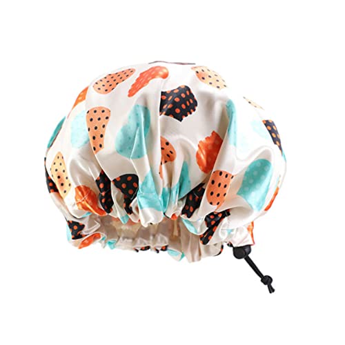 PartyKindom 5 Stück Kinder Elastisch Haarschutz Haube Satin für Zuhause Bademütze mit Breitem Rand Bequem und Atmungsaktiv PartyKindom 5 Stück Kinder Elastisch Haarschutz Haube Satin für Zuhause Bademütze mit Breitem Rand Bequem und Atmungsaktiv von PartyKindom