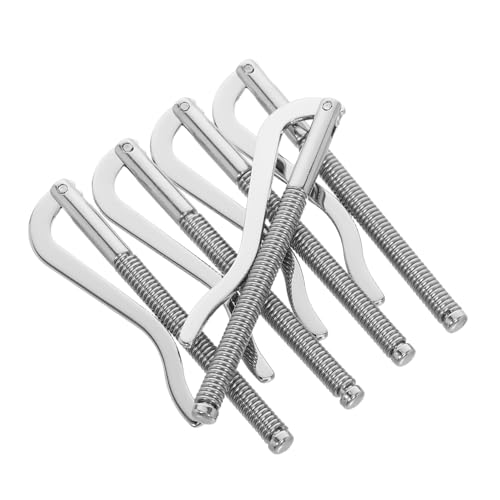 PartyKindom 5 Stück Teiliges Geldklammer aus Metall mit Federspannung Robuste Clip-Einlage für Herren Geldbörsen Kompatibel mit Bifold Wallets und Kreditkartenhaltern Werkzeugfreie von PartyKindom