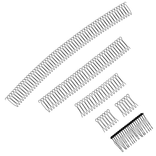 PartyKindom 5 Stück Teiliges Unsichtbare U förmige Haarnadeln Haarklammern mit Hoher Elastizität für Mädchen Damen zur Frisurenfixierung und Haarstyling Leicht und Tragbar für Dünnes Dickes von PartyKindom