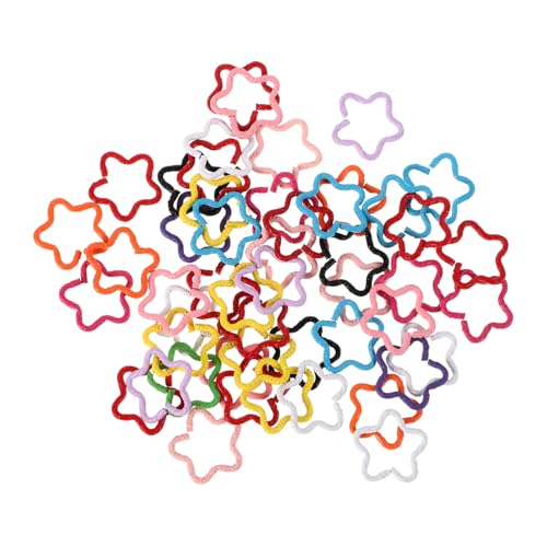 PartyKindom 50 Stück Teiliges Stern Haarspangen Metall Snap Clips Modisch Langlebig Damen Haarschmuck für Bühne Alltag und Party von PartyKindom