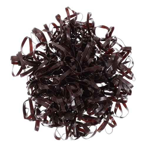 PartyKindom 500 Stück Elastische Haargummis für Mädchen Weiche Strapazierfähige Haargummis Hohe Dehnbarkeit Schonend für Haare Geeignet für Flechten Zöpfe Pferdeschwanz Vielseitiges von PartyKindom