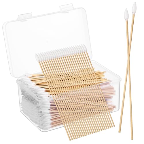 PartyKindom 500stücke Präzision Wattestäbchen Baumwolle Spitze Ohr Reinigung Tupfer Make-up Elektronik Reinigungswerkzeug von PartyKindom