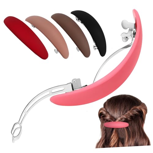 PartyKindom 5stücke Französische Haarspangen Für Frauen Mädchen Automatische Haarspange Pferdeschwanz-clips Haarschmuck Vintage Stil Robustes Material PartyKindom 5stücke Französische Haarspangen Für Frauen Mädchen Automatische Haarspange Pferdeschwanz-clips Haarschmuck Vintage Stil Robustes Material von PartyKindom