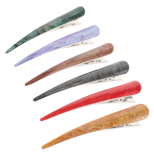 PartyKindom 6 Stücke Große Haarnadel aus Acryl Rutschfeste Haarspangen Dekorative Haarklammern im Ochsenhorn Design für Frauen und Mädchen für Hochsteckfrisuren und Reisen PartyKindom 6 Stücke Große Haarnadel aus Acryl Rutschfeste Haarspangen Dekorative Haarklammern im Ochsenhorn Design für Frauen und Mädchen für Hochsteckfrisuren und Reisen von PartyKindom
