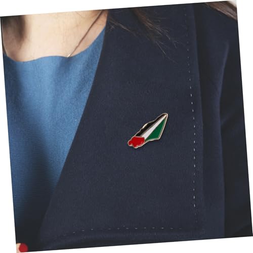 PartyKindom 6 Stück Palästina Flaggen Anstecknadeln Metall Broschen Patriotische Pins für Anzüge Taschen Kleidung Vielseitiges Accessoire Langlebig Gestaltet PartyKindom 6 Stück Palästina Flaggen Anstecknadeln Metall Broschen Patriotische Pins für Anzüge Taschen Kleidung Vielseitiges Accessoire Langlebig Gestaltet von PartyKindom