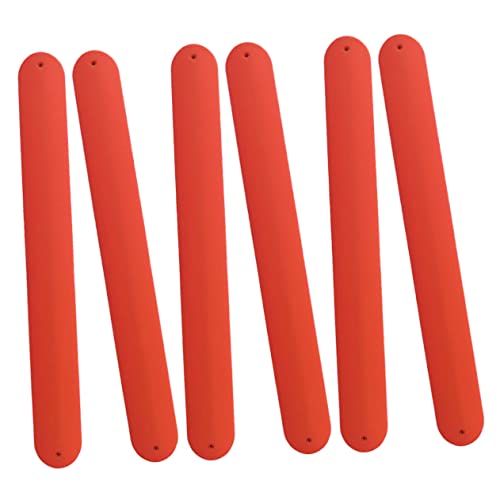 PartyKindom 6 Stück Silikon Slap Armbänder Lustige Handgelenkspielzeuge für Mitgebsel für Geburtstagsfeiern Halloween Mehr von PartyKindom