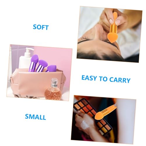 PartyKindom 6 Stück Teiliges Make up Ergonomisch Geformt Langlebig Waschbar Handlich Sicherer für Flüssiges und Trockenes Kosmetik puder für Frauen und Profis von PartyKindom