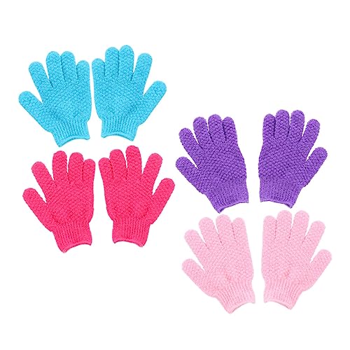 PartyKindom 8 Stück Duschhandschuhe zur Tiefen und Peeling Exfoliationshandschuhe für Körperpflege Geeignet für Männer und Fördert die Durchblutung und Vitalisiert die Haut Zufällige Farbe PartyKindom 8 Stück Duschhandschuhe zur Tiefen und Peeling Exfoliationshandschuhe für Körperpflege Geeignet für Männer und Fördert die Durchblutung und Vitalisiert die Haut Zufällige Farbe von PartyKindom