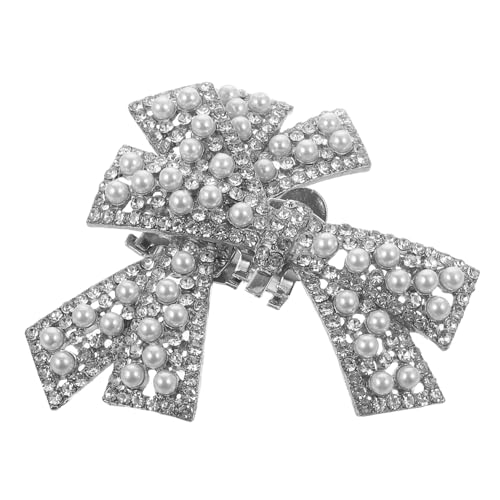 PartyKindom Abnehmbare Brautschleifen Schuhclips Silber Schuhdekoration für Damenabsatzschuhe Vielseitig für Pumps Sandalen Flache Schuhe bei Hochzeit und Festlichkeiten PartyKindom Abnehmbare Brautschleifen Schuhclips Silber Schuhdekoration für Damenabsatzschuhe Vielseitig für Pumps Sandalen Flache Schuhe bei Hochzeit und Festlichkeiten von PartyKindom