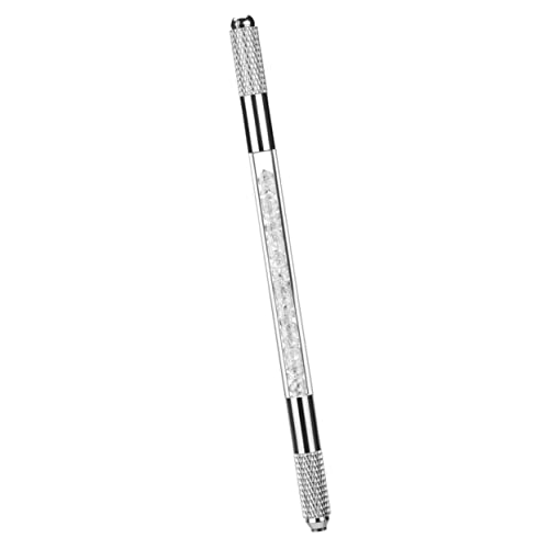 PartyKindom Acryl Augenbrauenstift Microblade 1 Stück Tattoo Stift für Microblading Augenbrauen Mapping Werkzeug Professionelles Make Up Tool Weiß von PartyKindom