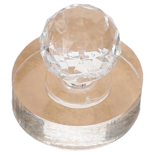 PartyKindom Acryl Eyeshadow Pressing Seal Stamper Rund Kompaktes Make Up Werkzeug zum Fixieren und Reparieren von Lidschatten Leichtes Tragbares Pressing Seal Mold für Präzises Schminken von PartyKindom