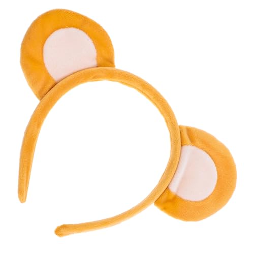 PartyKindom Bärenohren Haarreif Niedlicher Kostüm Haarreifen für Wiederverwendbar Leicht und Bequem für Halloween Karneval und Cosplay Partys von PartyKindom