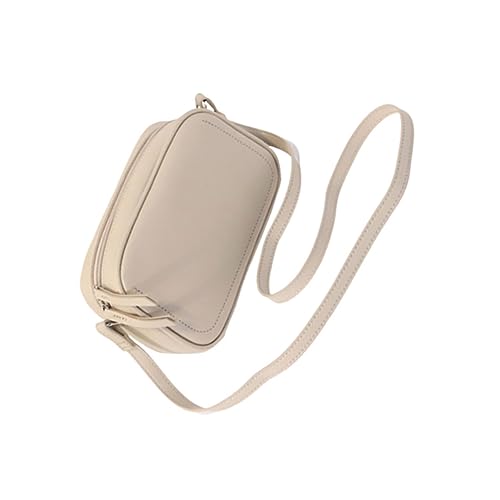 PartyKindom Beige Damen Schultertasche Retro Muster Kleine Handtasche Modisch Vielseitig für Alltag Party Shopping von PartyKindom