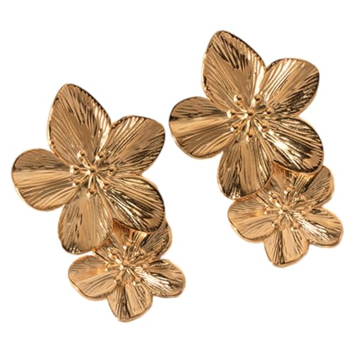 PartyKindom Blumen Ohrringe Damen Zierliche Ohrstecker Blüten Design Schmuck Für Ohren Modische Trendige Kleine Ohrringe Für Frauen Partys Hochzeiten von PartyKindom