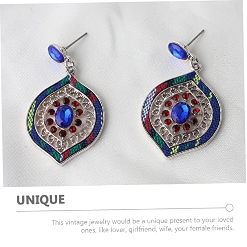 PartyKindom Boho Schmuckset Damen Ethnische Halskette und Ohrringe Set Stoffband Farbbeständig Geeignet für Party Hochzeit Strand Abschlussball und Besondere Anlässe PartyKindom Boho Schmuckset Damen Ethnische Halskette und Ohrringe Set Stoffband Farbbeständig Geeignet für Party Hochzeit Strand Abschlussball und Besondere Anlässe von PartyKindom