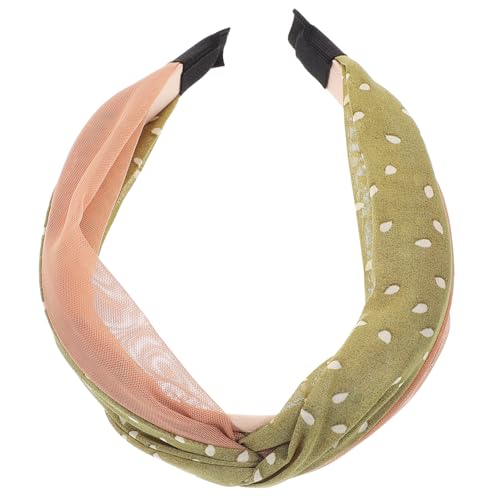 PartyKindom Breites Gepunktetes Haarband Damen Rutschfestes Stoff stirnband mit Mittlerer Naht Modisch und Bequem Geeignet für Geburtstag Party Alltag Geschenk für Freundin Mutter Tochter von PartyKindom