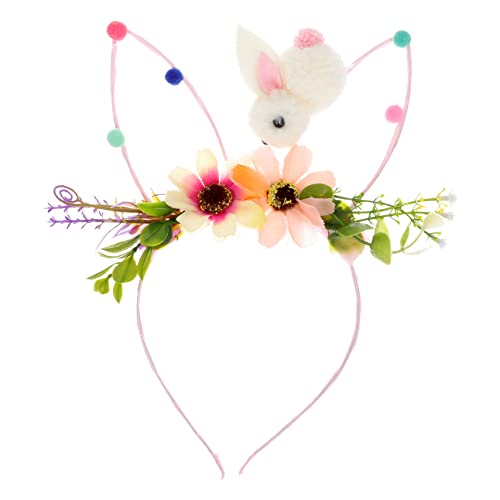 PartyKindom Bunny Ohr Haarreif Plüsch Kaninchen Ohren Haarband Für Ostern Party Süßes Cosplay Und Fotorequisit Für Erwachsene Für Karneval Und Kostüme von PartyKindom