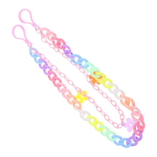 PartyKindom Bunte Hosenkette Herren Damen Punk Style Abnehmbare Waist Chain für Jeans Röcke Rucksack Vielseitiges Hip Hop Accessoire Modisch Trendbewusst von PartyKindom