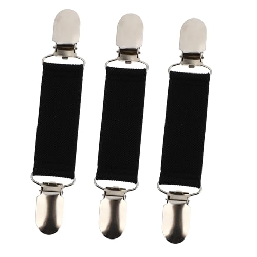 PartyKindom Cardigan Clips Schwarz Vintage Sweater Clips mit Anti rutsch Funktion Modische Verschlüsse für Offene Jacken Vielseitig Einsetzbar für Pullover Schals und Strickjacken von PartyKindom