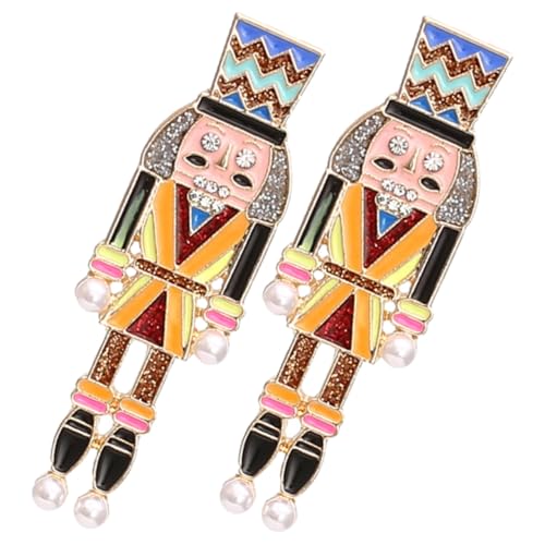 PartyKindom Cartoon Ohrstecker für Teenager Mädchen Leichte Hautfreundliche Ohrringe mit Perlen Modischer Schmuck für Partys und Einzigartiges Design Einfach zu Tragen von PartyKindom