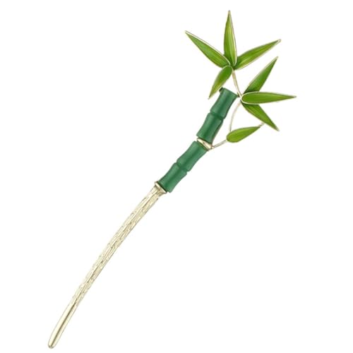 PartyKindom Chinesische Haarnadel Bambus Design Haarnadeln für Frauen Haarstab zum Steckfrisuren Stylen Glatte Kanten Schonend für Dickes Lockiges Haar Vielseitig Kombinierbar von PartyKindom