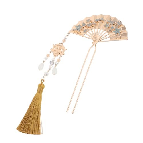 PartyKindom Metall Haarstäbe Mit Blumen Und Quasten Im Chinesischen Stil Haarnadeln Für Frauen Chinesische Haarspangen Für Hochzeit Und Party Orientalischer Haaraccessoire von PartyKindom