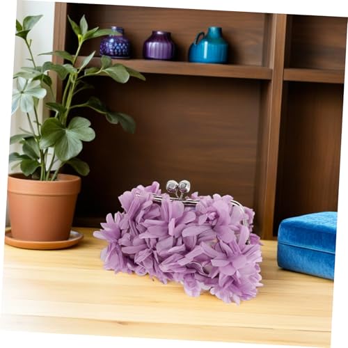 PartyKindom Blumenmuster Clutch Damen Abendtasche Einkaufstasche Blumenhandtasche Geldbörsen Mit Blumenmuster Hochzeit Clutch Für Damen Für Hochzeitsgäste Kleine von PartyKindom