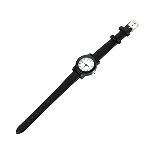 PartyKindom Quarzuhr Für Damen Mit Pu-lederarmband Lässige Casual-Uhr Präzise Zeitmessung Verstellbare Schnalle Schlichtes Und Elegantes Design von PartyKindom