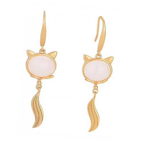 PartyKindom Geformte Ohranhänger Aus Hochwertigem Material Modeohrringe Für Damen Geeignet Für Festivals Partys Und Alltag Stilvoller Schmuck von PartyKindom