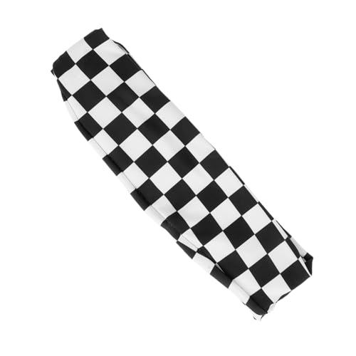 PartyKindom Damen Sport Stirnband Elastisch Doppellagig Schweißabsorbierend Atmungsaktiv rutschfest Workout Haarband Modisch Schwarz für Yoga Fitness Running von PartyKindom