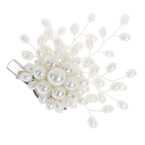 PartyKindom Damenbrosche aus Silberfarbenem mit Künstlichen Perlen Langlebig und Formbeständig Vielseitig für Hochzeit Party Schal und Kleidungsdekoration Geeignet Modisches Accessoire für von PartyKindom