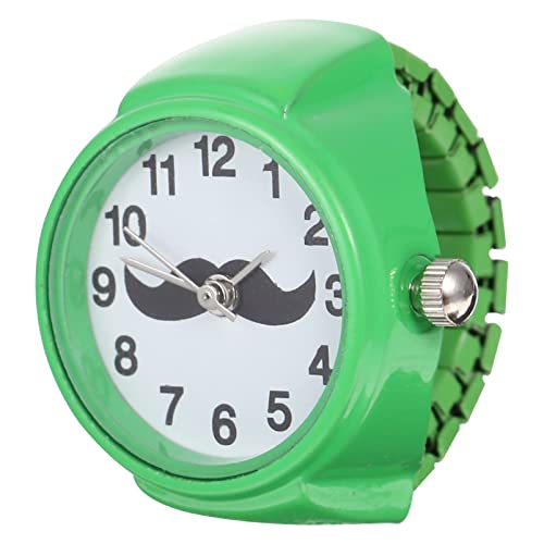 PartyKindom Ringuhr Uhr Ringförmig Männer Herrenuhren Junge Fingeruhr Mode-Unisex-Uhr Mit Rundem Zifferblatt Finger Zum Muttertag Ringe Für Frauen Abs Fingerring Mann Einfach von PartyKindom