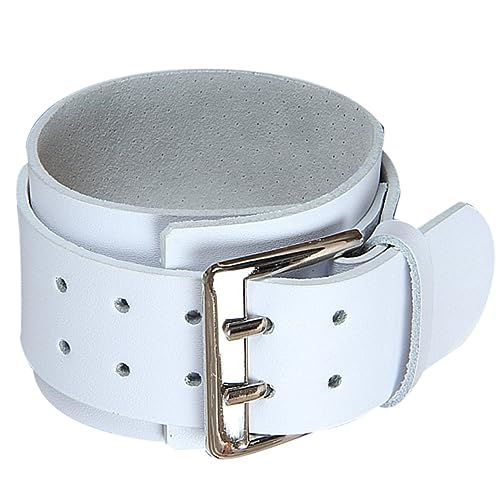 PartyKindom Doppel Lagen Lederarmband mit Großer Schnalle Modisches Handgelenkband für Männer Elegantes Accessoire Weiß für und Besondere Anlässe PartyKindom Doppel Lagen Lederarmband mit Großer Schnalle Modisches Handgelenkband für Männer Elegantes Accessoire Weiß für und Besondere Anlässe von PartyKindom