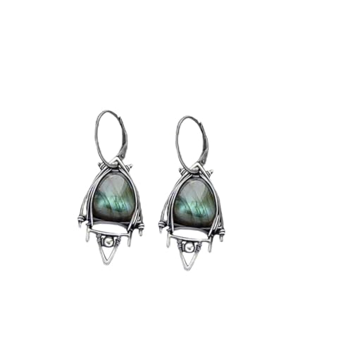 PartyKindom Dreieckige Labrador Ohrringe Damen Retro Stil Beschichtung Modischer Ohrschmuck Leicht Tragbar Kreatives Design Alltag Schmuck PartyKindom Dreieckige Labrador Ohrringe Damen Retro Stil Beschichtung Modischer Ohrschmuck Leicht Tragbar Kreatives Design Alltag Schmuck von PartyKindom