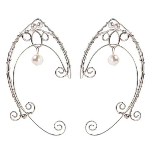 PartyKindom Ear Non Piercing Ohrclips Damen Ohrschmuck Clip Earrings Modisch Angenehm Für Frauen und Mädchen Geschenkidee von PartyKindom