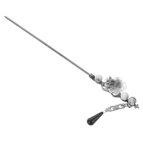 PartyKindom Eleganter Chinesischer Haarstab mit Anhänger Dekoratives Haarschmuck accessoire für Damen Handgefertigter Haarschieber für Dutt frisuren Vintage Haarnadel im Klassischen von PartyKindom