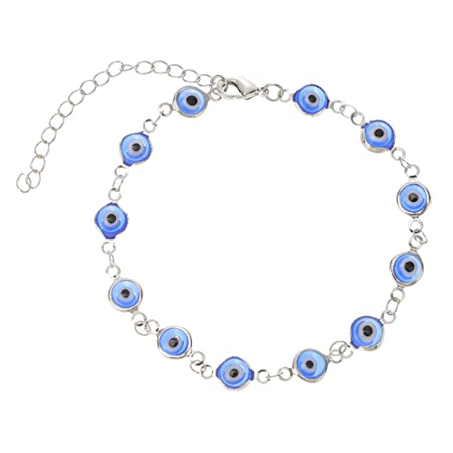 PartyKindom Evil Eye Armband Verstellbar Handgefertigtes Perlenarmband mit Augen Eleganter Modeschmuck für Damen Herren Perfektes für Freunde Familie PartyKindom Evil Eye Armband Verstellbar Handgefertigtes Perlenarmband mit Augen Eleganter Modeschmuck für Damen Herren Perfektes für Freunde Familie von PartyKindom