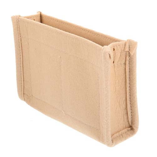 PartyKindom Filz Handtaschen Organizer Einsatz für Make-up Tasche Praktischer Taschenorganizer mit Fächern für Damen Kompakt und Vielseitig für Handtaschen und Tote Bags von PartyKindom