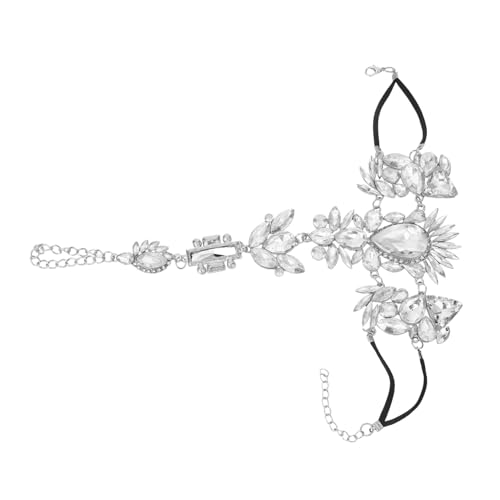 PartyKindom Fußkettchen Gliederkette Fußkettchen Fußschmuck Für Frauen Armband Strand Für Frauen Strand Für Boho von PartyKindom