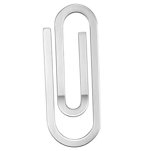 PartyKindom Stabiler Edelstahl Geldclip Für Männer Und Frauen Minimalistische Brieftasche Für Scheine Und Kartenhalter Praktisch Und Kompakt Mit Elegantem Design von PartyKindom