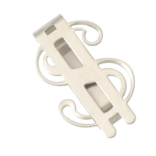 PartyKindom Geldclip Tragbar für Bargeld Vielseitiger Halter für Zuhause Schule Sicher Leicht Design auch Lesezeichen Verwendbar von PartyKindom