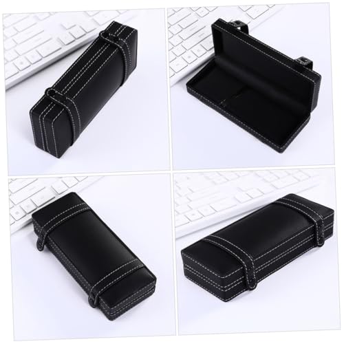 PartyKindom Geschenkschatulle für Stifte PU Stiftbox Kratzfest Präsentationsbox für Erwachsene Robuste Füllfederhalter Aufbewahrung für Büro Schule und von PartyKindom