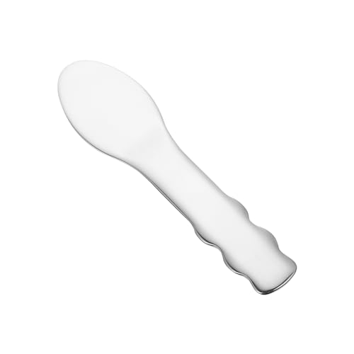 PartyKindom Gesicht Creme Löffel Kleiner Kosmetikspatel für Augencreme Wiederverwendbarer Make Up Scoop Augenmassierender Beauty Stick Hautpflege Werkzeug für Unterwegs von PartyKindom