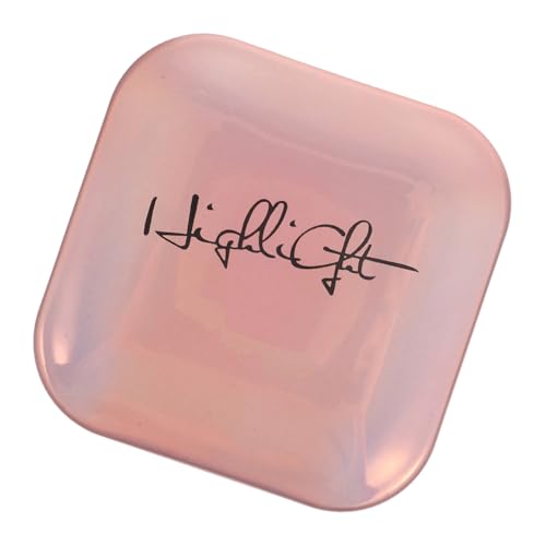 PartyKindom Glitzernder Highlighter Puder Champagnergold Einzelner Highlighter Pan für Gesicht Körper Schimmernder Makeup Glitter für Frauen für Partys Bühne Hochzeit und Club Strahlendes von PartyKindom